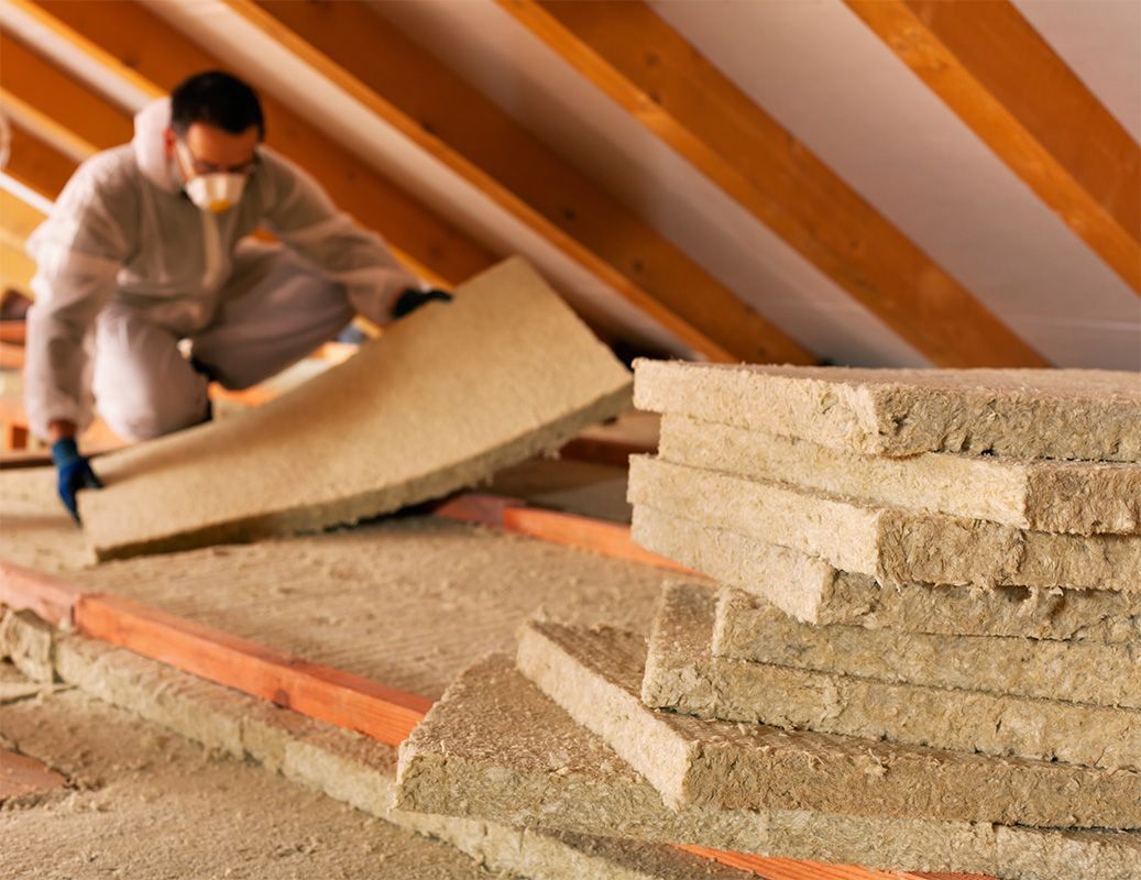 Material für die Dachdämmung