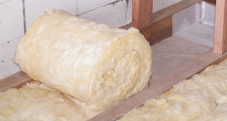 Mineralwolle für Wärmedämmung