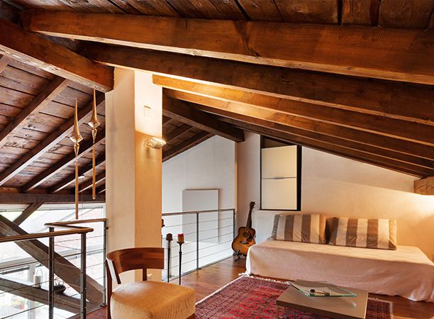 Fertige Dachwohnung durch Dachausbau